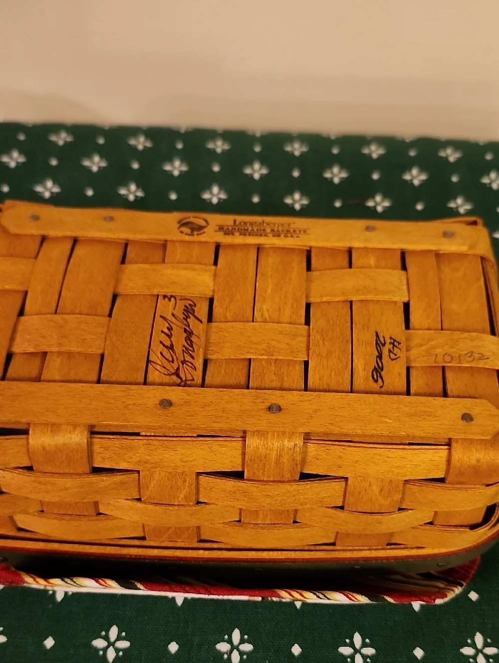 Longaberger 2006 Holiday Helper Basket